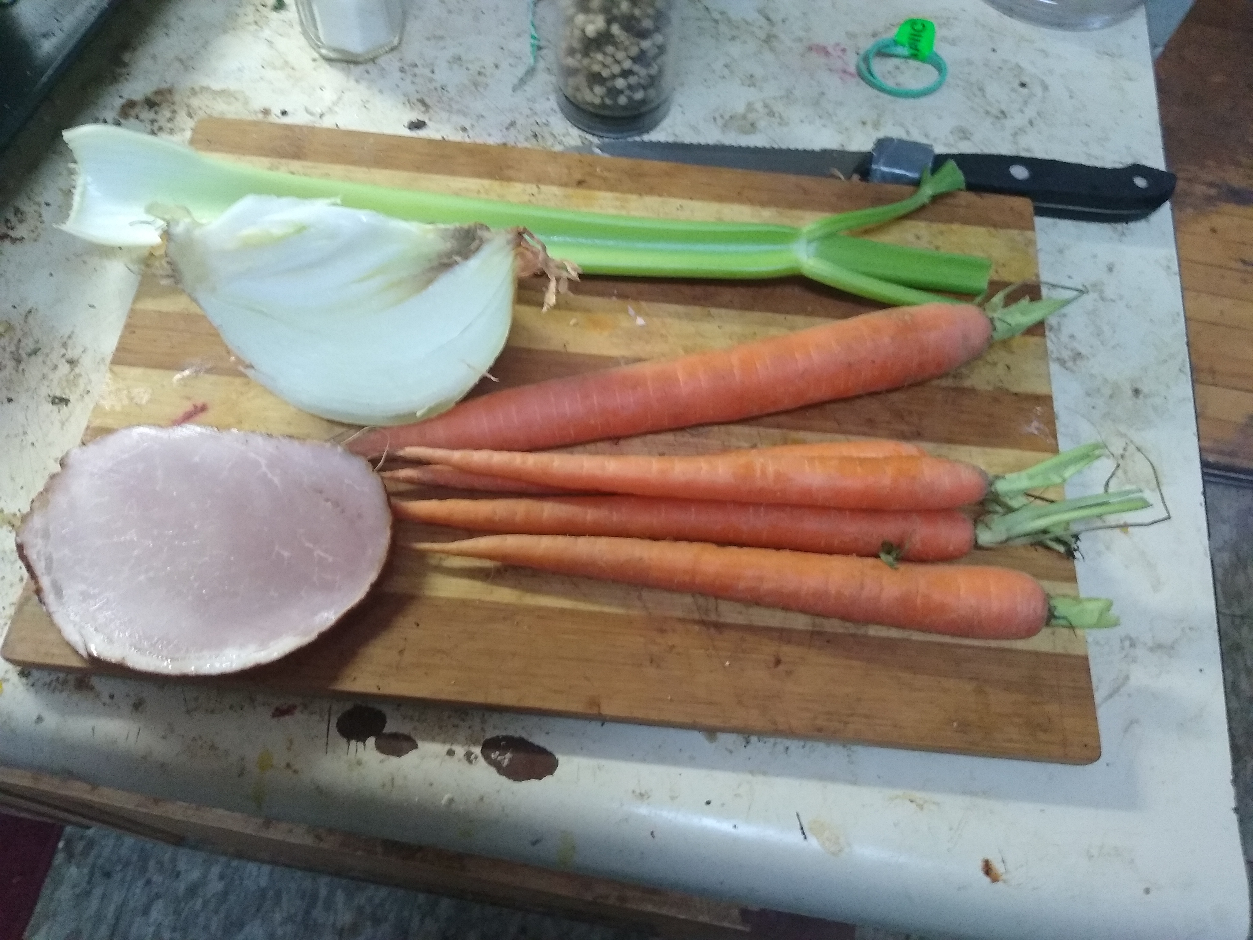 Ingredients to fry